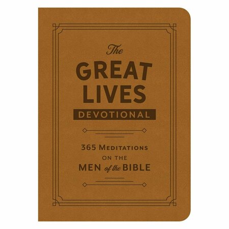 BARBOUR PUBLISHING Barbour Publishing  The Great Lives Devotional Book 211904